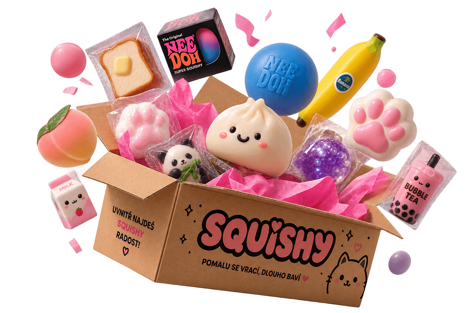 Mystery Squishy Box — unbox the surprise